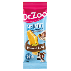 DR. ZOO GELADO SNACK CÃO BANANA SPLIT 50G