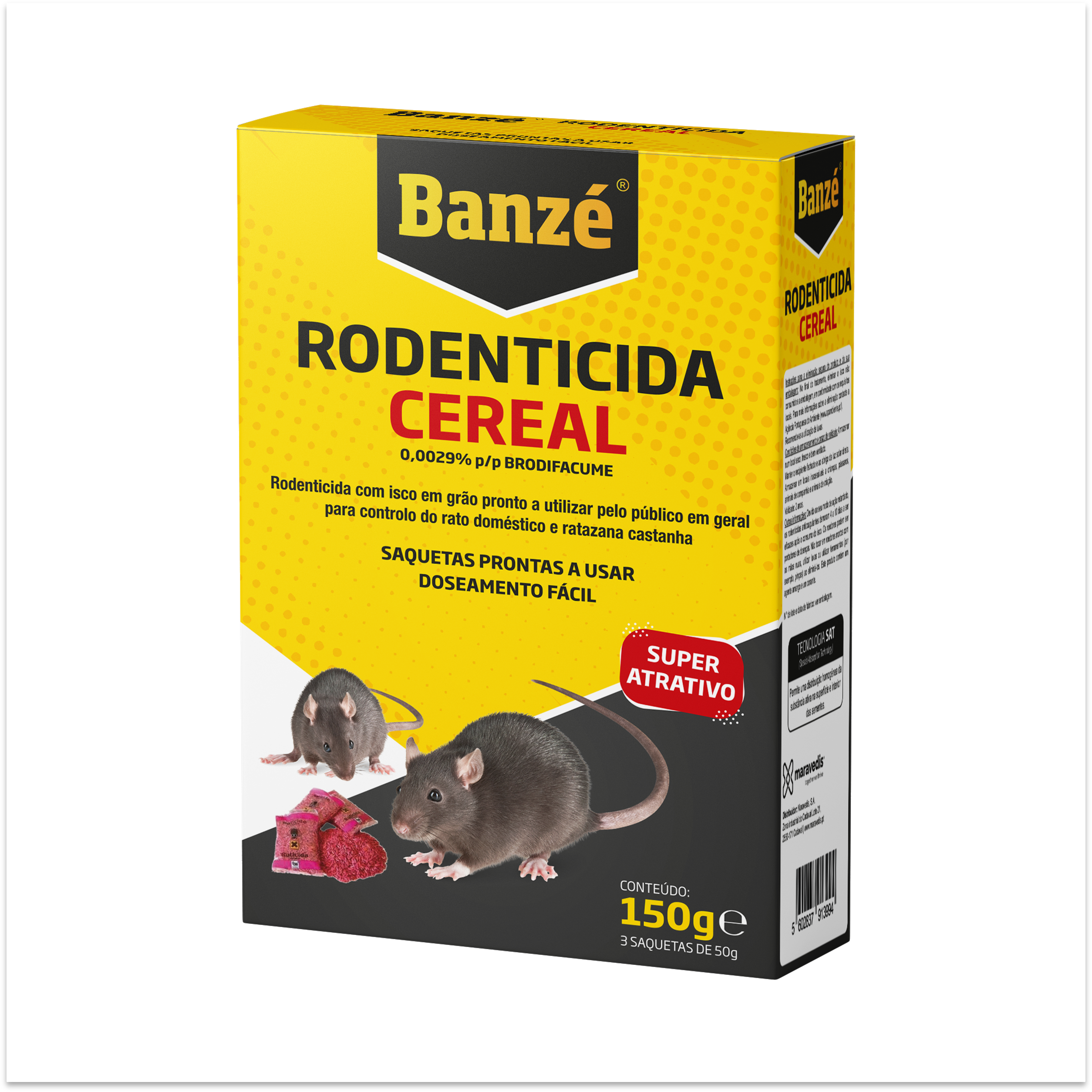 BANZÉ RODENTICIDA CEREAL