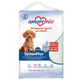 AMOREMIO TAPETES HIGIÉNICOS 60x60CM – 10 UN.