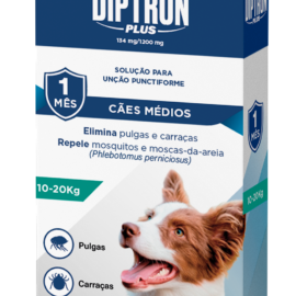 DIPTRON PLUS CÃO 10-20KG 2,2ML 1PT