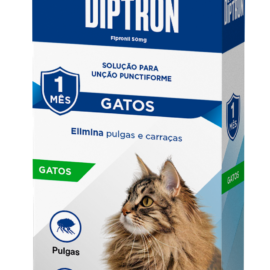 DIPTRON PIPETA ANTIPARASITÁRIA DE FIPRONIL PARA GATOS
